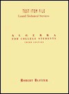 Algebra for College Student: Student Solution Manual - Robert F. Blitzer, Robert Blitzer