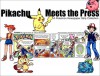 Pikachu Meets the Press: A Pokemon Newspaper Strip Collection - Gerard Jones