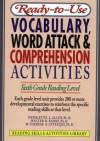 Ready-To-Use Vocabulary, Word Analysis & Comprehension Activities: Sixth Grade Reading Level - Henriette L. Allen, Walter B. Barbe