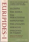 Euripides I (The Complete Greek Tragedies, Vol. V) - Euripides, David Grene, Richmond Lattimore