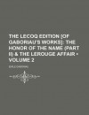 The Lecoq Edition [Of Gaboriau's Works] (Volume 2) - Émile Gaboriau