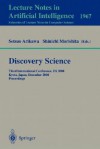 Discovery Science: Second International Conference, DS'99, Tokyo, Japan, December 6-8, 1999 Proceedings - K. Furukawa, Koichi Furukawa