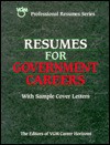 Resumes for Government Careers - VGM Career Books