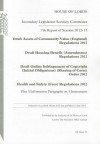 7th Report of Session 2012-13: Draft Assets of Community Value (England) Regulations 2012; Draft Housing Benefit (Amendment) Regulation 2012; Draft Online Infringement of Copyright: House of Lords Paper 32 Session 2012-13 - The Stationery Office