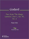 Pan, from ''The Magic Lantern'', Part 1, Op. 50, No. 2 - Benjamin Godard