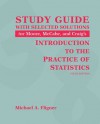 Introduction to the Practice of Statistics Study Guide with Solutions Manual - David S. Moore, George P. McCabe, George McCabe