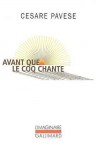 Avant que le coq chante - Cesare Pavese