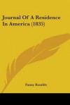 Journal of a Residence in America (1835) - Fanny Kemble