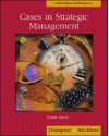 Cases in Strategic Management with Powerweb and Concept/Case Tutor Cards - A.J. Strickland, John E. Gamble, Arthur A. Thompson Jr.