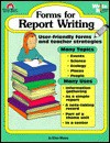 Forms for Report Writing: Grade 3-6 (Write It Writing Series) - Jo Ellen Moore