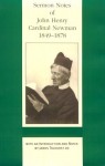 Sermon Notes of John Henry Cardinal Newman, 1849-1878 - John Henry Newman, Fathers of the Birmingham Oratory