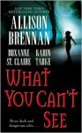 What You Can't See (Includes: Bullet Catcher, #5; Seven Deadly Sins Prequel) - Allison Brennan, Roxanne St. Claire, Karin Tabke