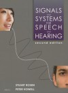 Signals and Systems for Speech and Hearing - Stuart Rosen, Peter Howell