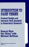 Introduction to Facet Theory - Samuel Shye, Dov Elizur, Michael Hoffman