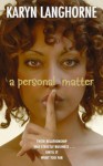 A Personal Matter - Karyn Langhorne, Karyn Langhorne Wynn