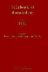 Yearbook of Morphology 1999 - Jaap Van Marle