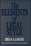 The Elements of Legal Style - Bryan A. Garner