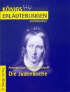 Die Judenbuche. Erläuterungen Und Materialien. (Lernmaterialien) - Annette von Droste-Hülshoff