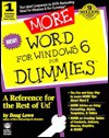 More Word for Windows 6 for Dummies - Doug Lowe