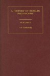 A History of Russian Philosophy, Volume I - V.V. Zenkovsky, George L. Kline