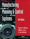 Manufacturing Planning And Control Systems - Thomas E. Vollmann