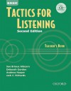 Basic Tactics for Listening Teacher's Book - Sue Brioux Aldcorn, Deborah Gordon, Andrew Harper, Jack C. Richards