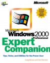 Microsoft Windows 2000 Professional Expert Companion: Tips, Tricks, and Utilities for the Power User - Craig Stinson, Craig Stinson