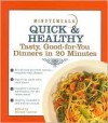 Minutemeals Quick & Healthy - Miriam Garron, Miriam Garon