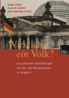 Wirklich Ein Volk? - Jurgen W Falter, Oscar W. Gabriel, Hans Rattinger