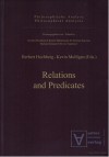 Relations and Predicates - Herbert Hochberg, Kevin Mulligan