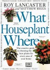 What Houseplant Where - Roy Lancaster, Matthew Biggs