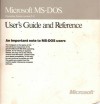 Microsoft MS-DOS version 5.0 - User's Guide and Reference - Microsoft