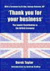 'Thank You for Your Business': The Jewish Contribution to the British Economy - Derek Taylor