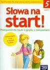 Słowa na start klasa 5 cz 1 podręcznik - Anna Wojciechowska