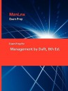 Exam Prep for Management - Richard L. Daft