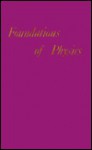 Foundations of Physics - Robert Bruce Lindsay, Henry Margenau