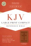 KJV Large Print Compact Reference Bible, Tan LeatherTouch - Holman Bible Publisher