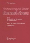 Vorlesungen Uber Massivbau: Teil 2: Sonderfalle der Bemessung Im Stahlbetonbau - Fritz Leonhardt, Eduard Mönnig