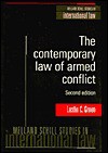 The Contemporary Law of Armed Conflict (Melland Schill Studies in International Law Series) - Leslie C. Green, Dominic McGoldrick