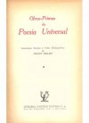 Obras primas da poesia universal - Sérgio Milliet