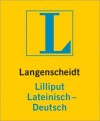 Langenscheidt Lilliput Wörterbücher, Bd.87, Lateinisch-Deutsch - Langenscheidt