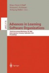 Advances in Learning Software Organizations: Third International Workshop, Lso 2001, Kaiserslautern, Germany, September 12-13, 2001. Proceedings - Klaus-Dieter Althoff