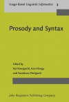 Prosody and Syntax: Cross-Linguistic Perspectives - Yuji Kawaguchi, Iván Fónagy, Tsunekazu Moriguchi