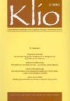 Klio. czasopismo poświęcone dziejom Polski i powszechnym 3/2003 - Krzysztof Mikulski, Redakcja pisma Klio