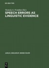 Speech Errors as Linguistic Evidence - Victoria A. Fromkin