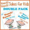 Knock Knock Jokes for Kids DOUBLE PACK (Joke Books for Kids) incl. books '101 Knock Knock Jokes for kids' & '101 MORE Knock Knock Jokes for kids' - IP Grinning