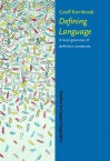 Defining Language: A Local Grammar Of Definition Sentences - Geoff Barnbrook