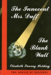 The Innocent Mrs. Duff / The Blank Wall - Elisabeth Sanxay Holding