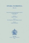 Studia Patristica. Vol. LX - Papers Presented at the Sixteenth International Conference on Patristic Studies Held in Oxford 2011 (New Perspectives on Late Antique Spectacula, #8) - K. Schlapbach, M. Vinzent