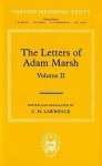 The Letters of Adam Marsh, Volume 2 - C.H. Lawrence